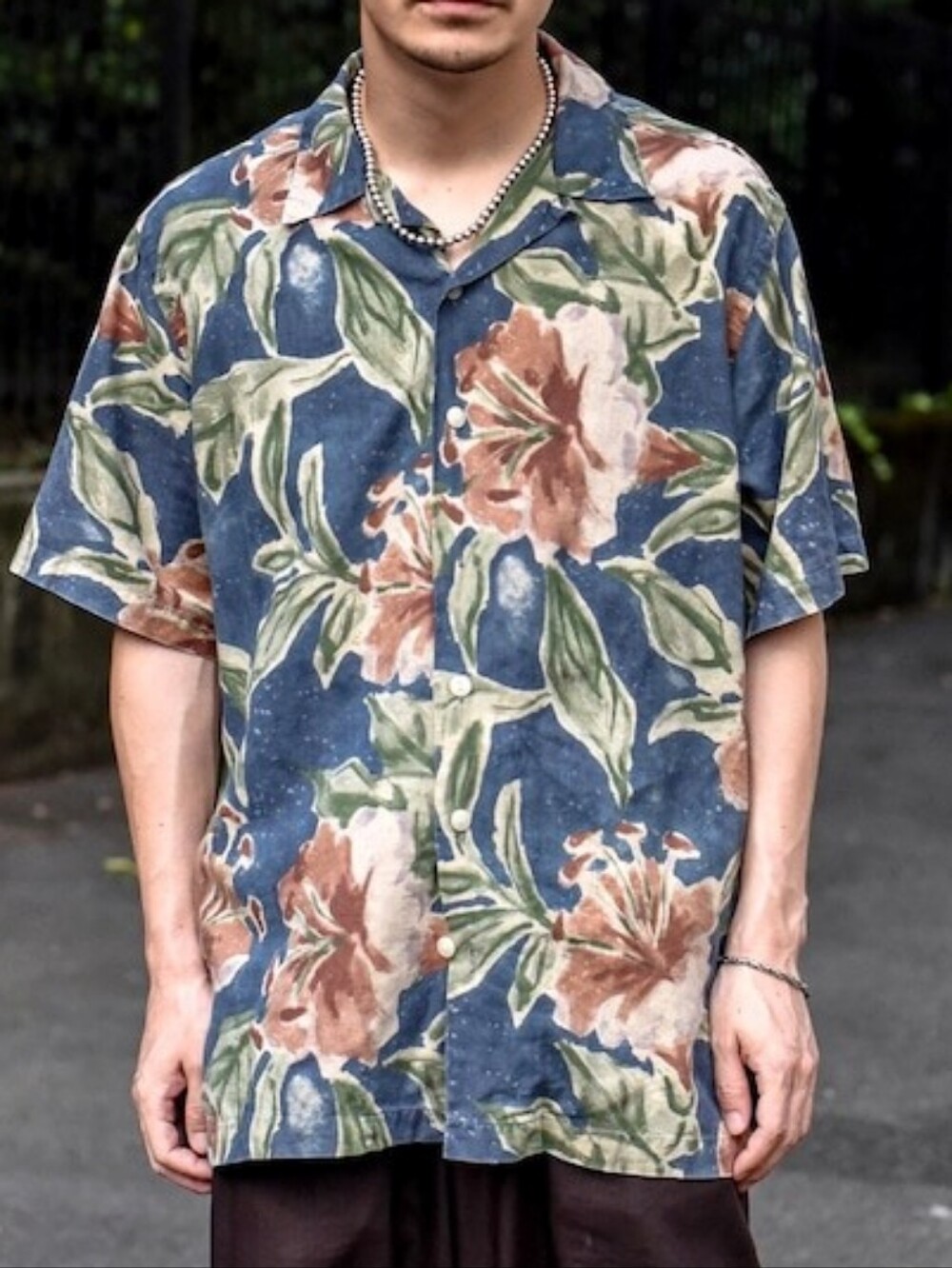 Ralph Lauren Polo Vintage Camp Floral Button Down Shirt XL